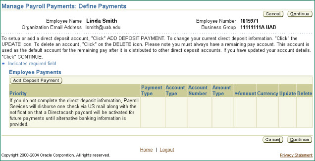 FlexPay Authorization Form